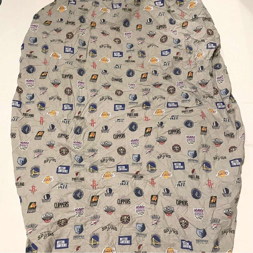 Pottery Barn Teen NBA Western Conference Full Fitted Sheet